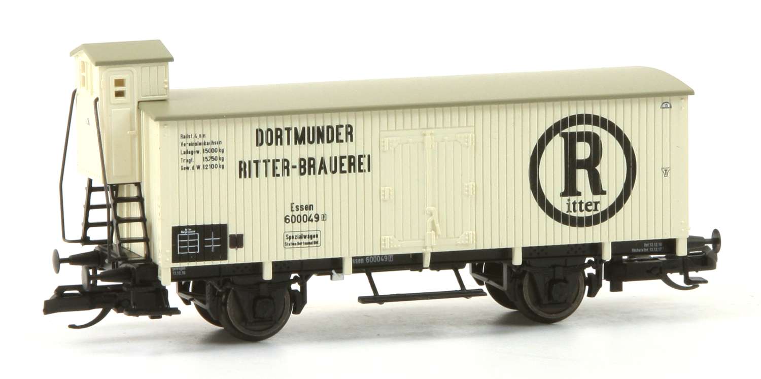 Tillig 17385-A24 - Kühlwagen, KPEV, Ep.I 'Dortmunder Ritter-Brauerei'