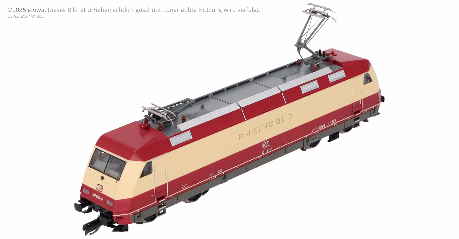 Tillig 502430 - E-Lok 101 001-6 'Rheingold', DB-Museum Koblenz, Ep.VI Tillig 502430 - E-Lok 101 001-6 'Rheingold', DB-Museum Koblenz, Ep.VI
