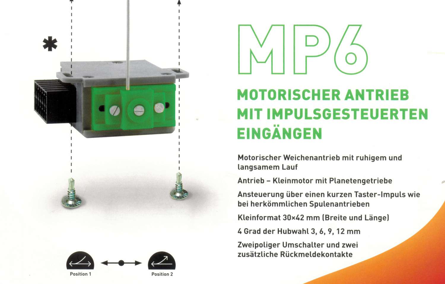 mtb MP6 - Unterflurantrieb