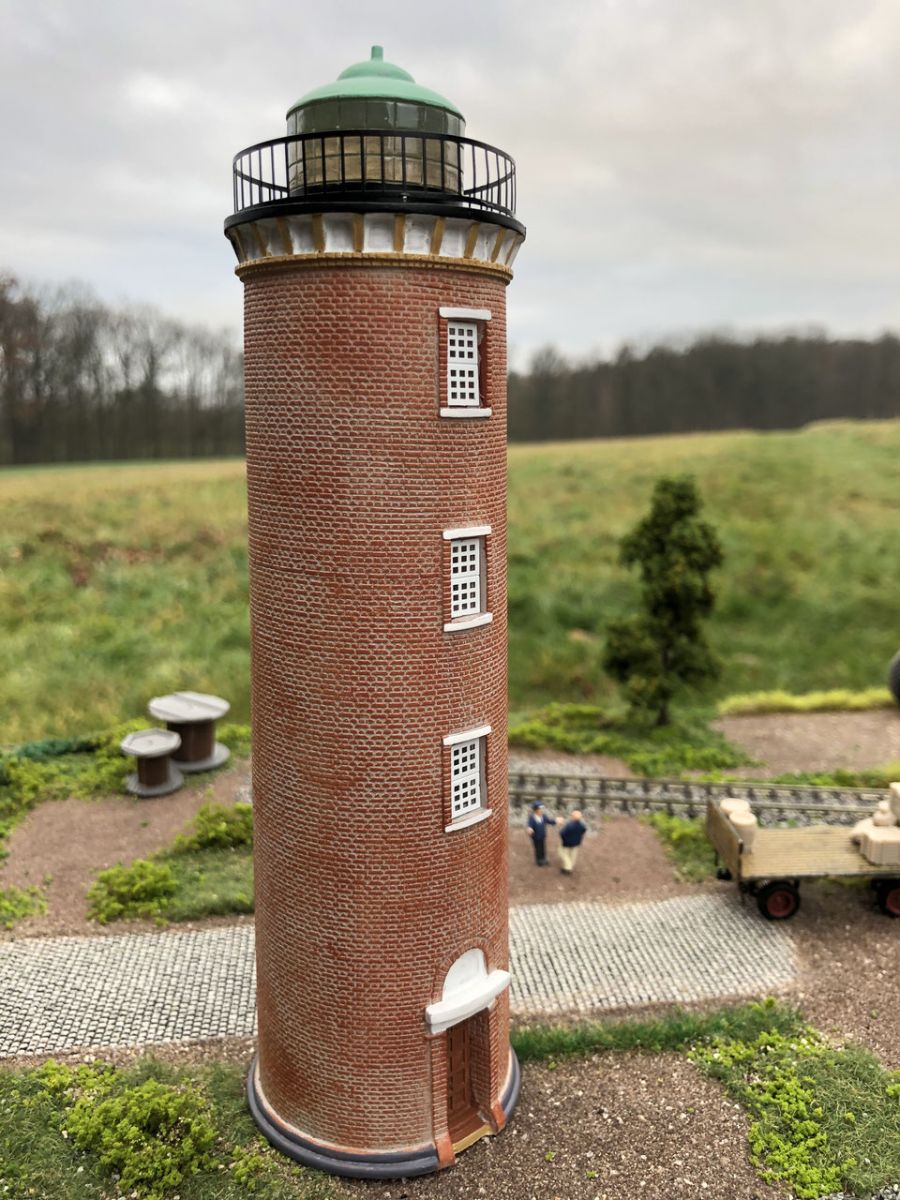 Loewe 1017 - Leuchtturm 'Alte Liebe', Resin-Fertigmodell