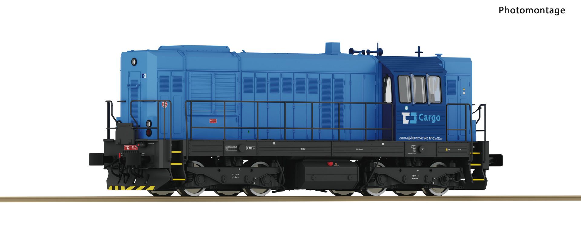 Roco 7300004 - Diesellok 742 171-2, CD-Cargo, Ep.VI