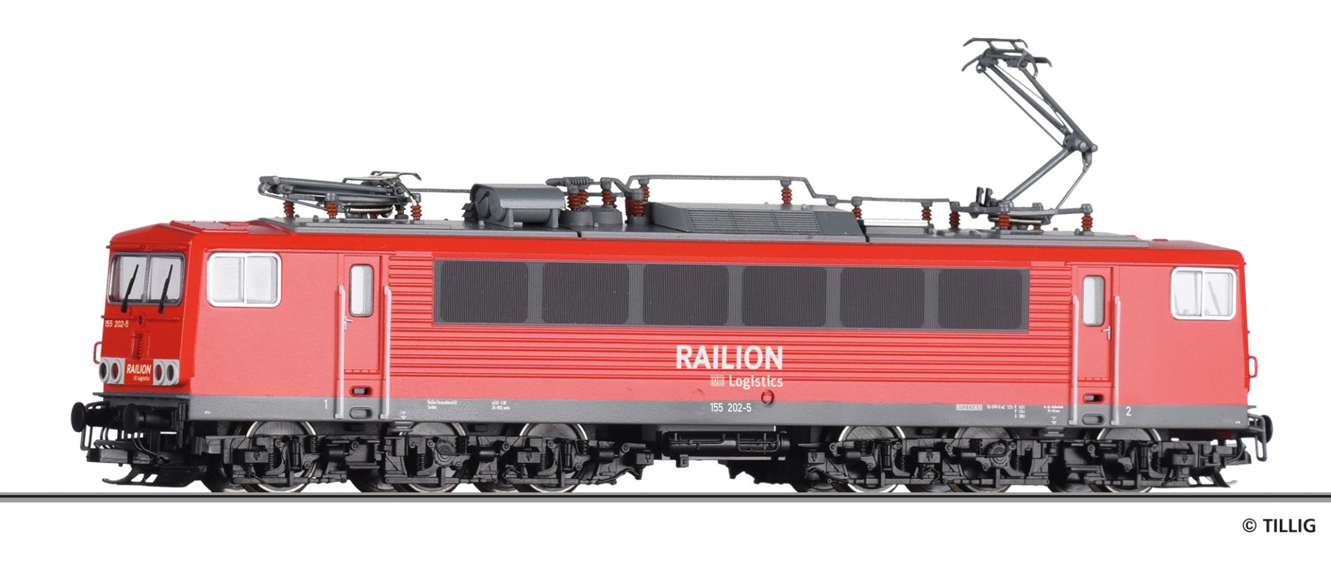 Tillig 04335 - E-Lok BR 155 'Railion', DBAG, Ep.V