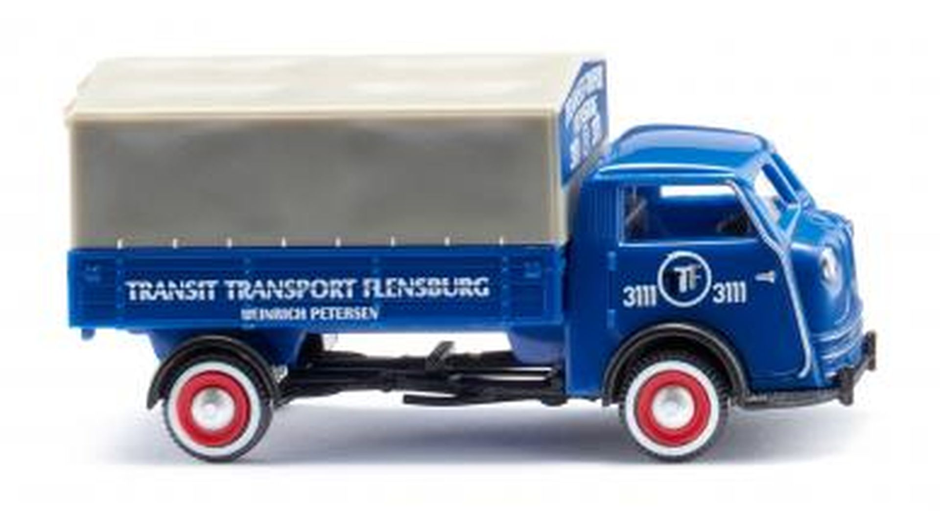 Wiking 033509 - Tempo Matador Hochpritsche 'Transit Transport Flensburg'