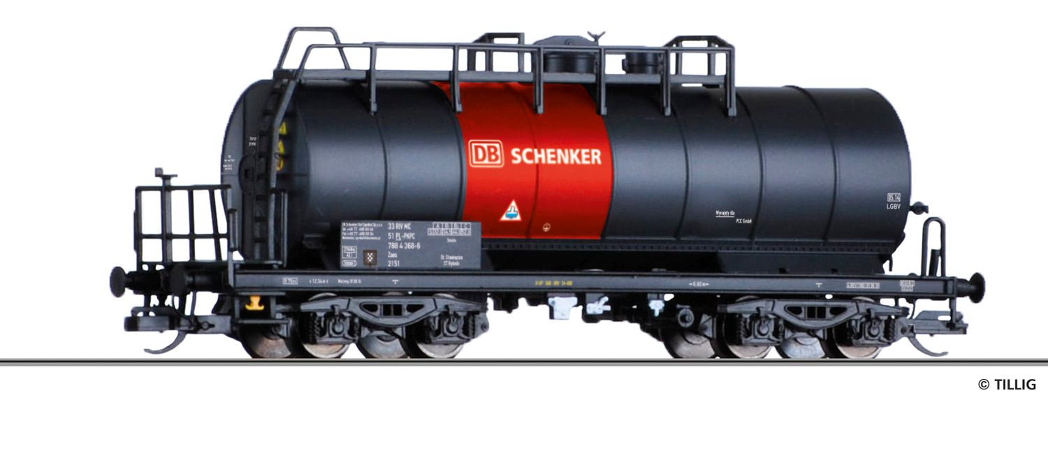 Tillig 17433 - Kesselwagen Zaes, DB-Schenker Rail Spedkl, Ep.VI
