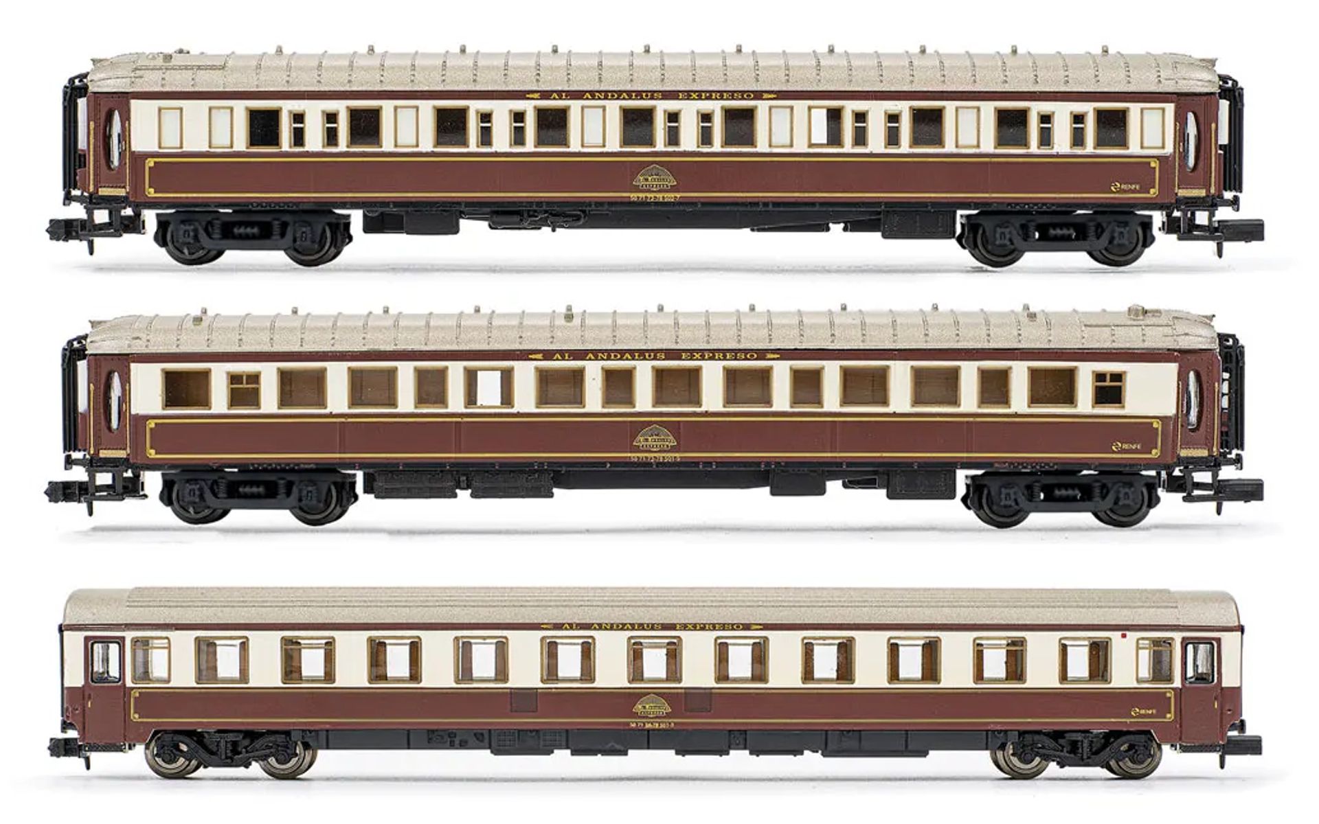 Arnold HN4397 - 3er Set Personenwagen, RENFE, Ep.IV-V 'Al-Andalus'