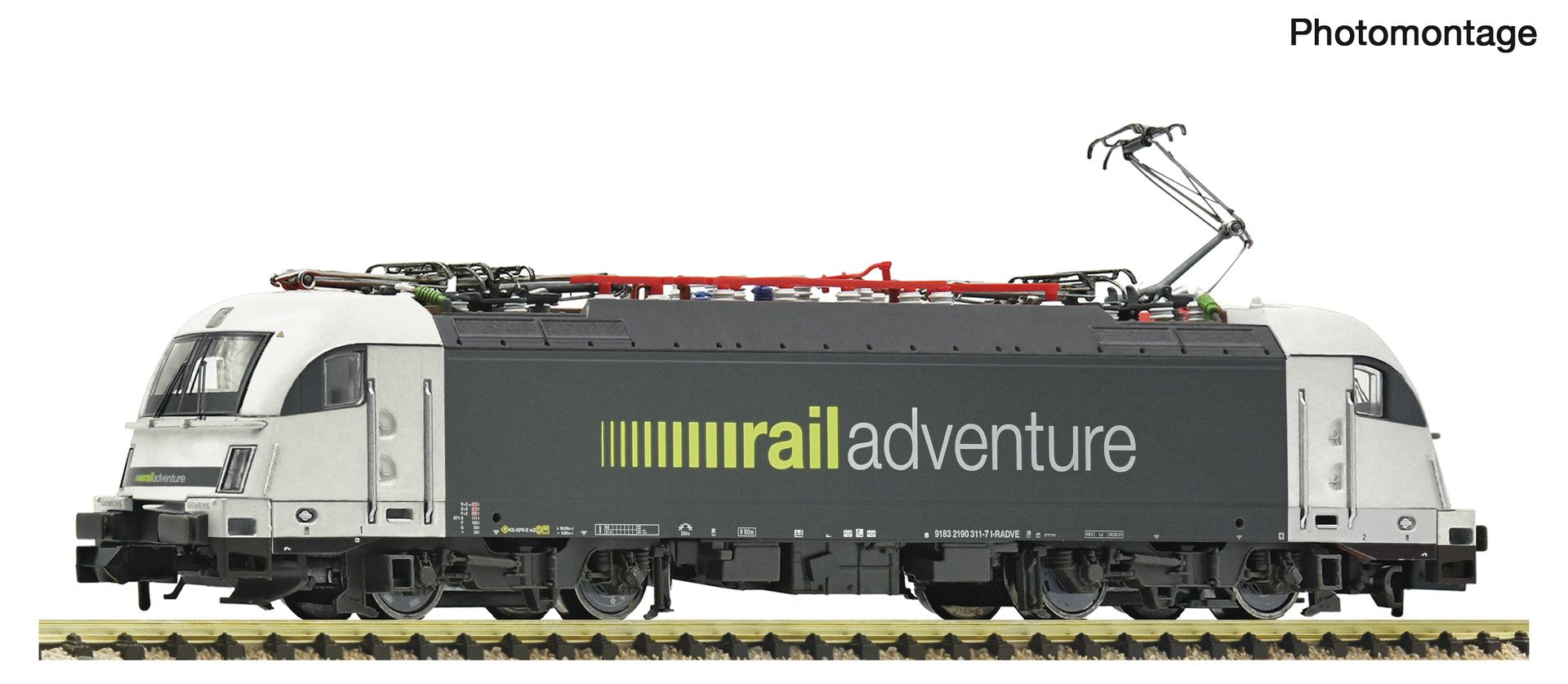 Fleischmann 7570041 - E-Lok 190 311-7, Railadventure, Ep.VI, DC-Sound