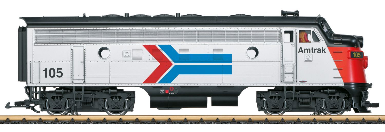 LGB 21582 - Diesellok F7 A Phase I, Amtrak, Ep.IV, DC-MFX-Sound