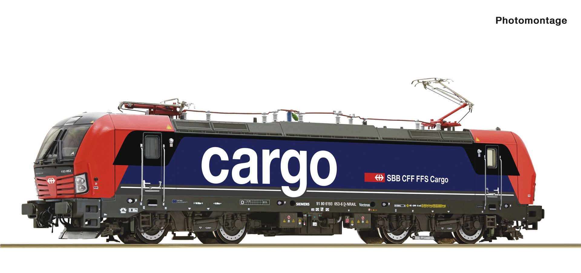 Roco 7520130 - E-Lok 193 053-6, SBB-Cargo, Ep.VI, AC-Sound