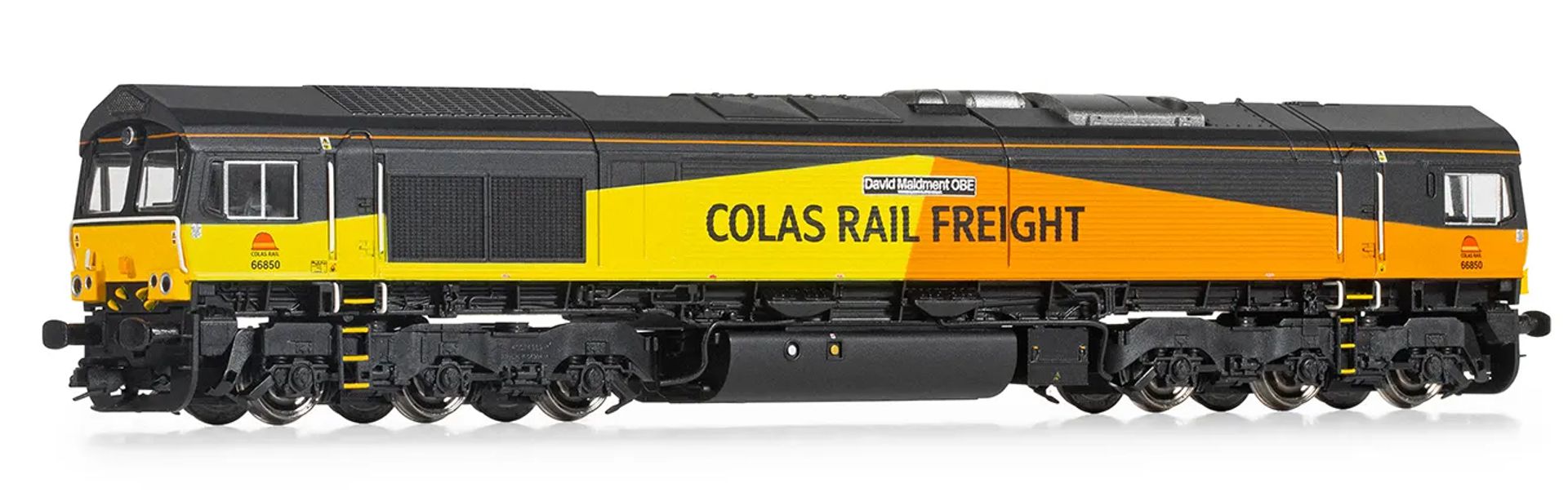 Hornby TT3019TXSM - Colas Rail, Class 66, Co-Co, 66850, 'David Maidment OBE', Ep.VI, DC-Sound