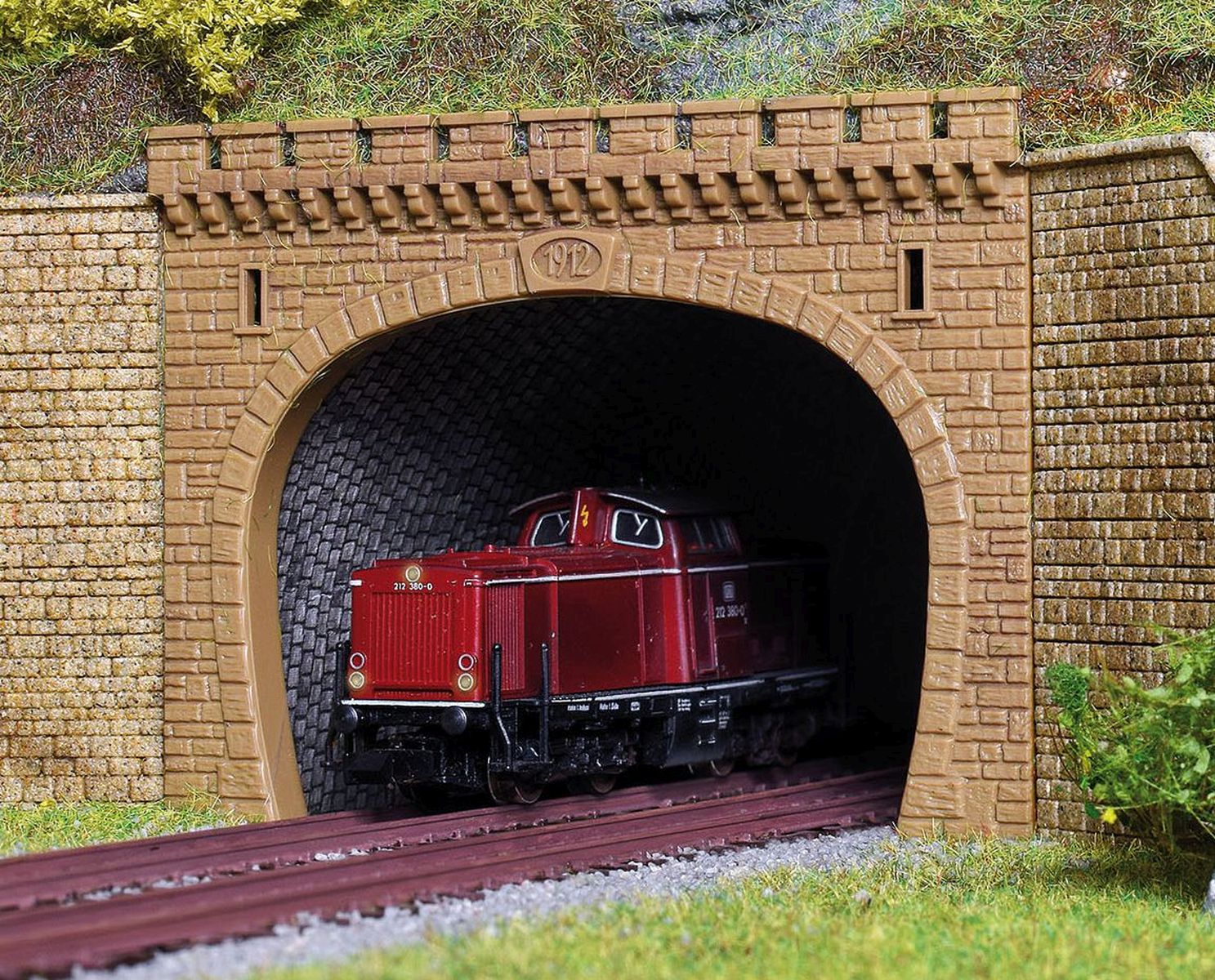 Vollmer 47812 - Tunnelportal, zweigleisig