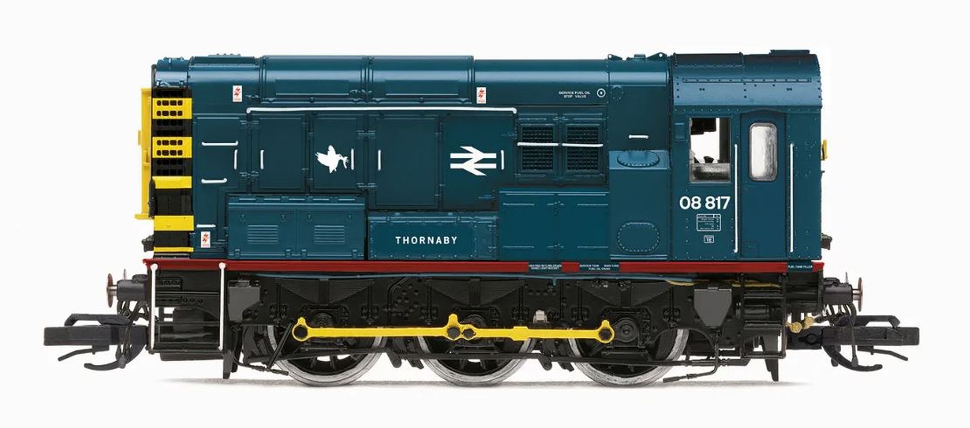 Hornby TT3033M - Diesellok Class 08 0-6-0 08817, BR, Ep.IV-V