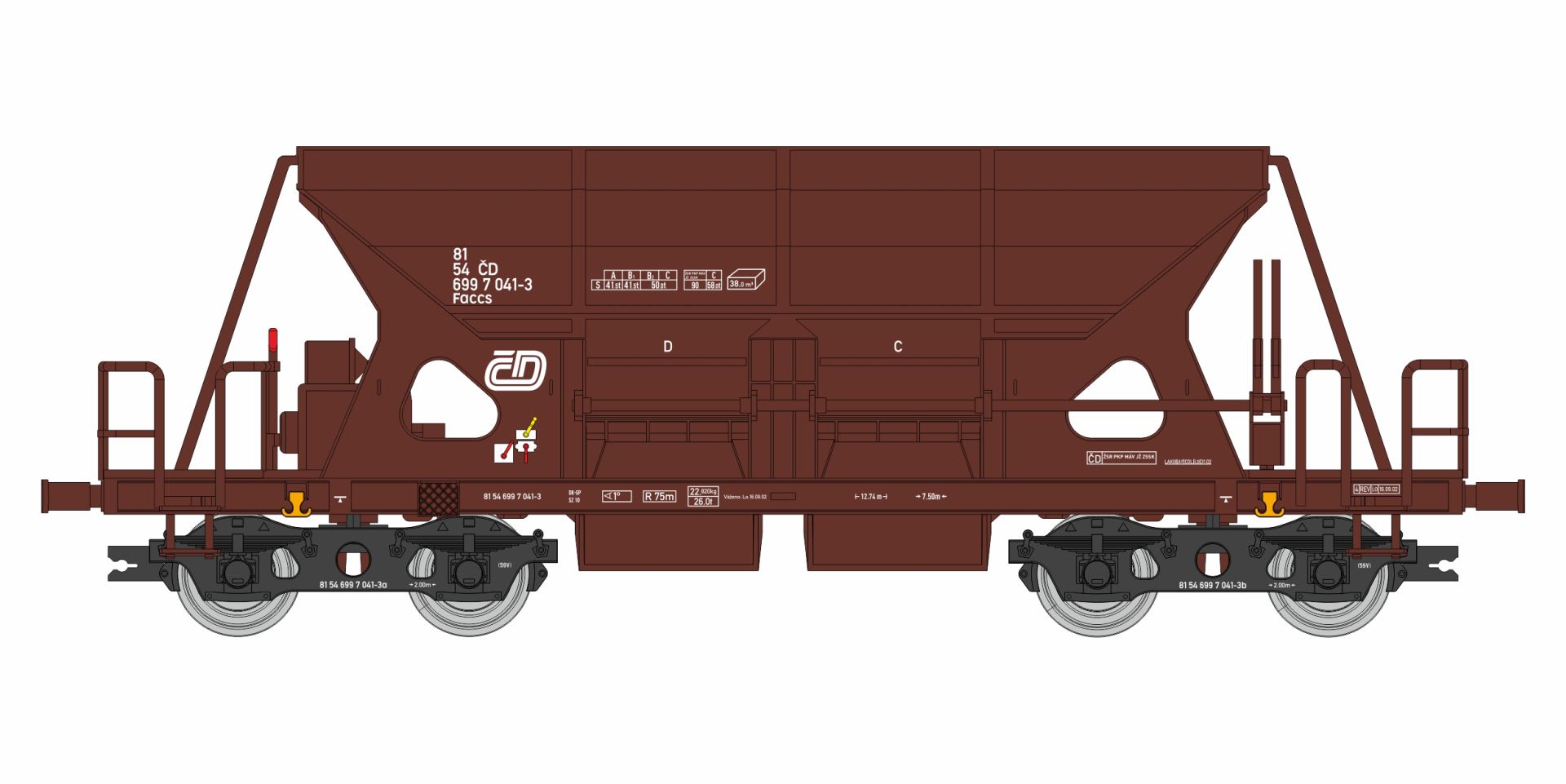 igra 96500003 - Selbstentladewagen Faccs, CD, Ep.V