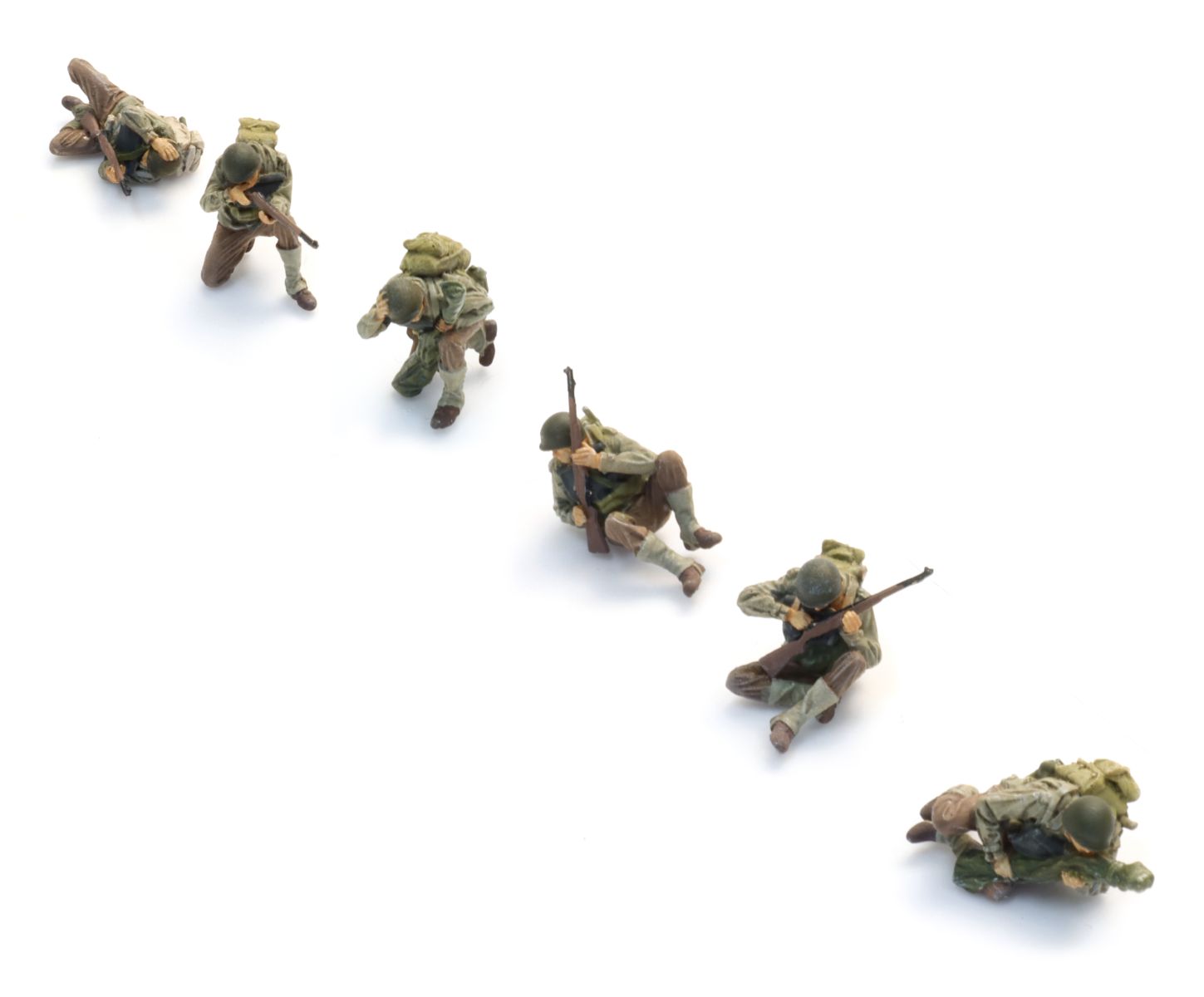 Artitec 5870131 - US D-Day Infanterie am Strand, 6 Figuren