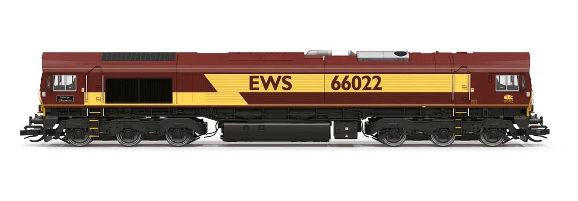Hornby TT3030M - Diesellok Class 66 Lafarge Charnwood 66022, EWS, Ep.VI