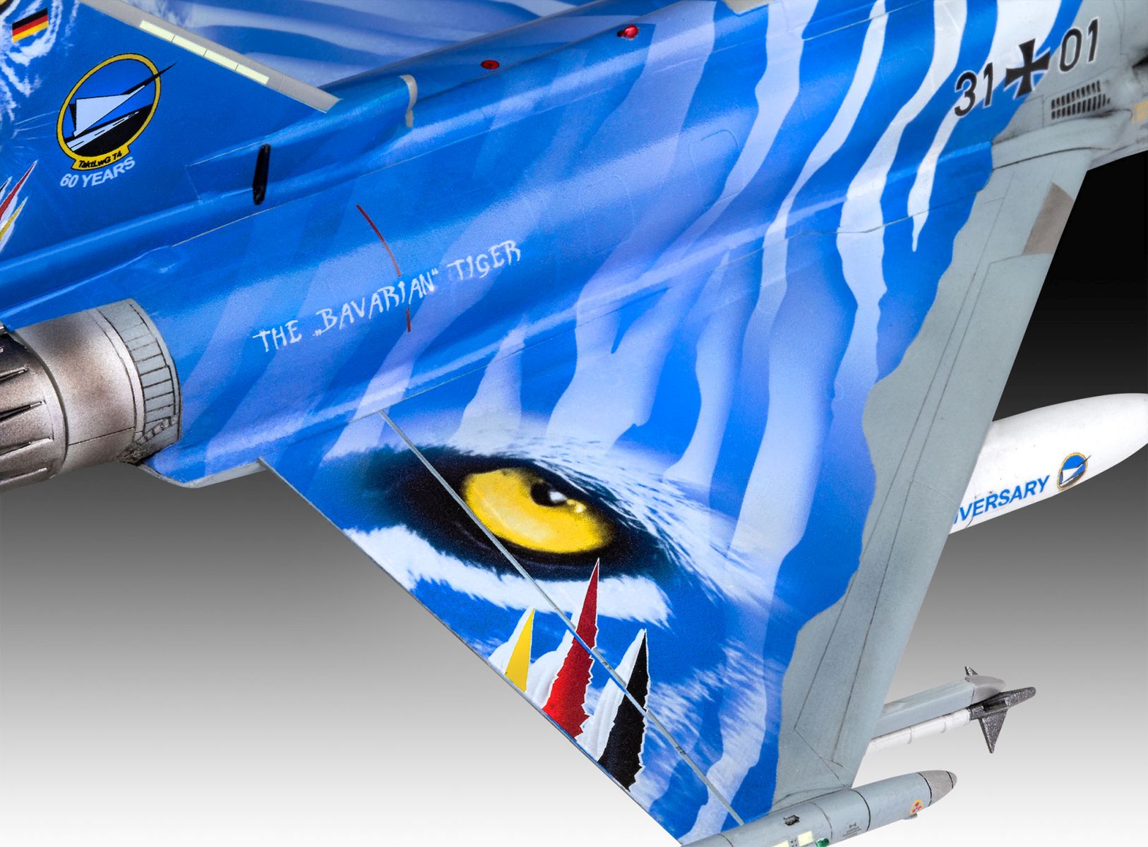 Revell 63818 - Model Set Eurofighter Typhoon"Bavarian Tiger 2021"