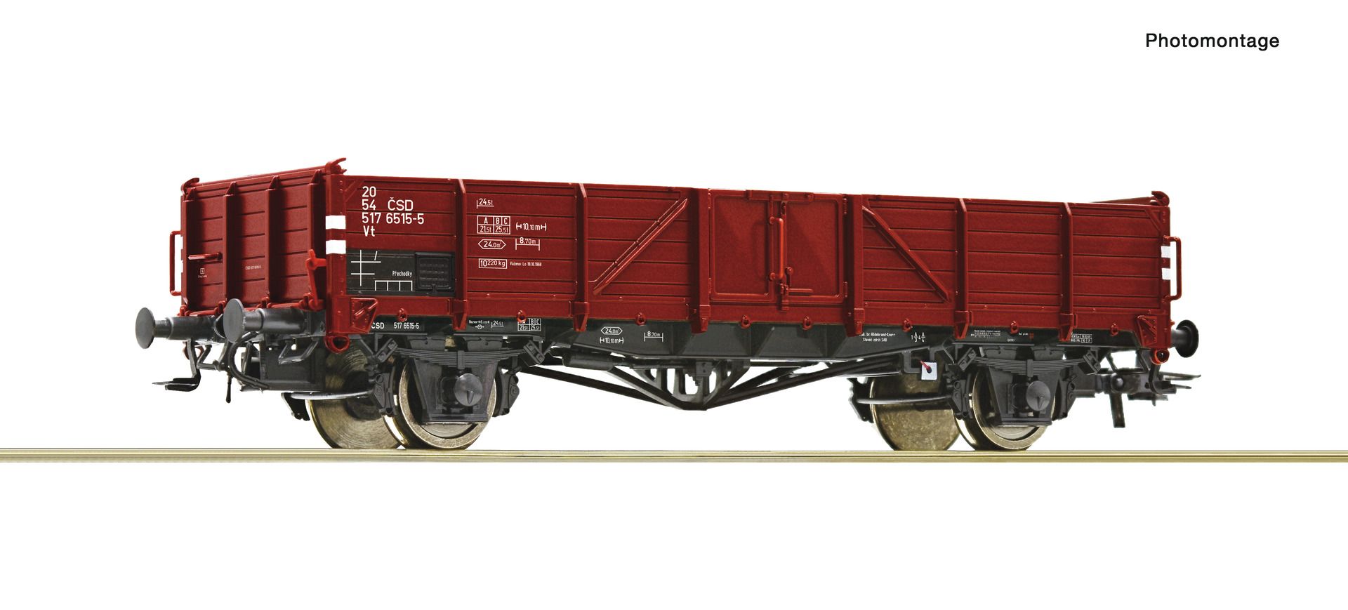 Roco 6600118 - Offener Güterwagen Vt, CSD, Ep.IV