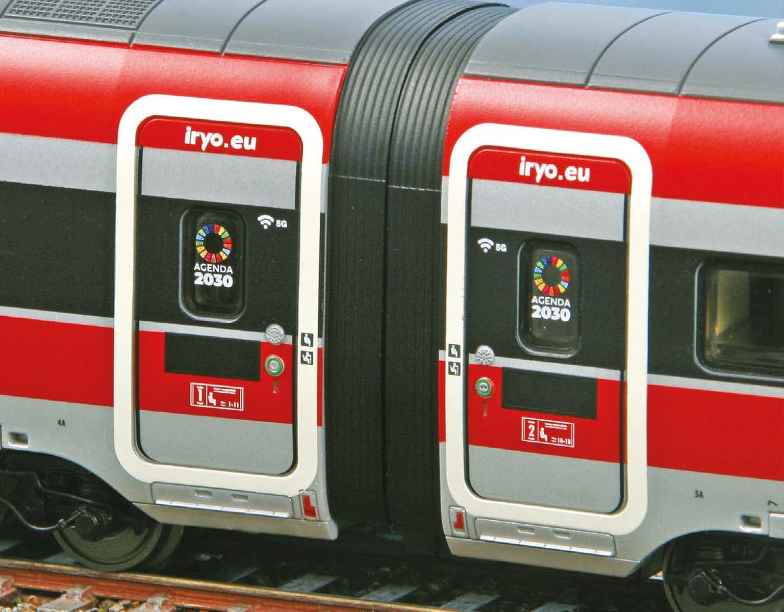 ACME AC 79207 - Triebzug ETR 400 'Frecciarossa', FS, Ep.VI, DC-Sound ACME AC 79207 - Triebzug ETR 400 'Frecciarossa', FS, Ep.VI, DC-Sound