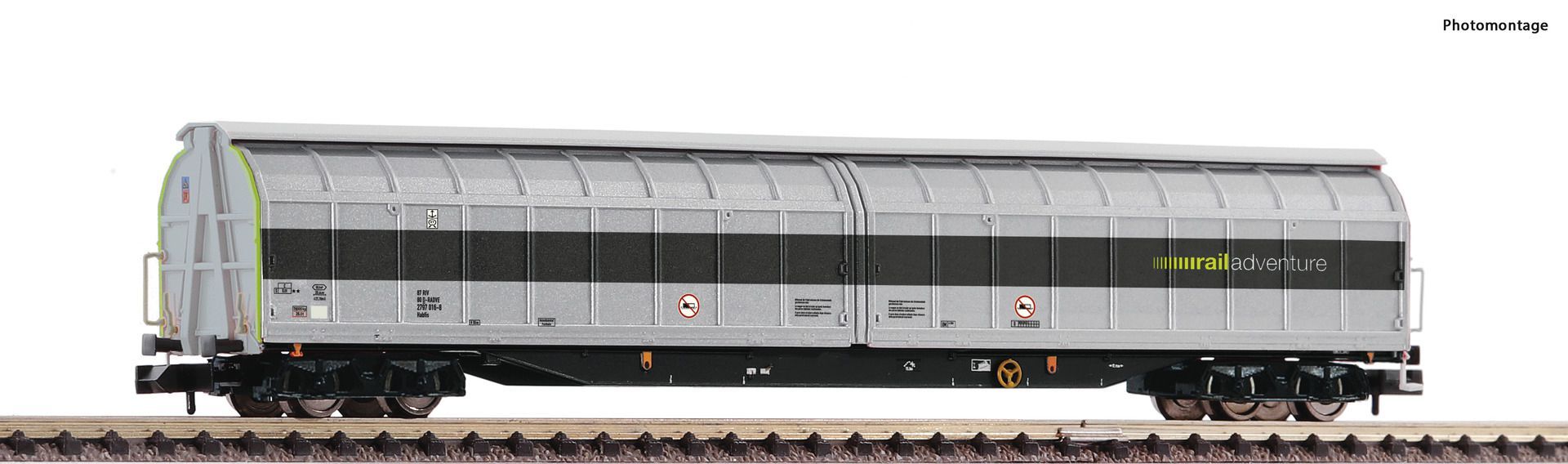 Fleischmann 6660068 - Großraum-Schiebewandwagen Habfis, RailAdventure, Ep.VI