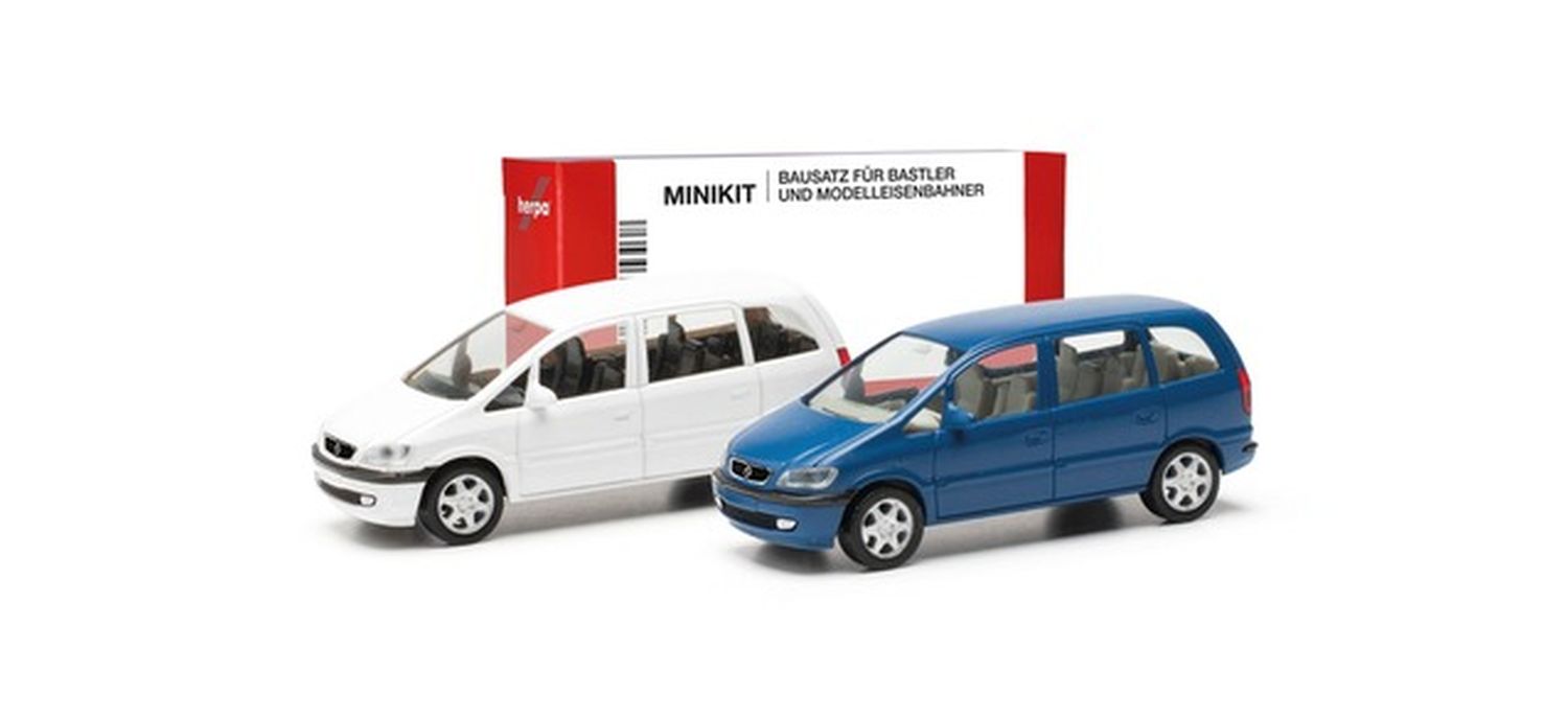 Herpa 013932 - MiniKit Opel Zafira (2 Stück)