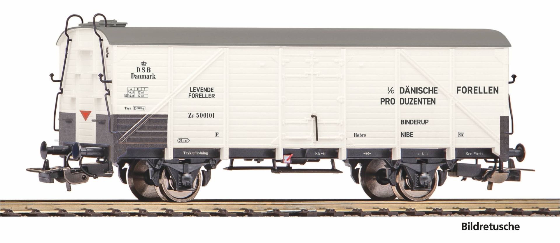 Piko 24542 - Kühlwagen, DSB, Ep.III 'Dänische Forellen'