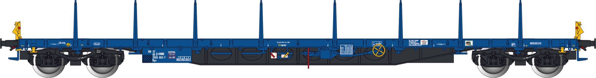 Albert Modell 355007 - Rungenwagen Rgs, D-ORME, Ep.VI