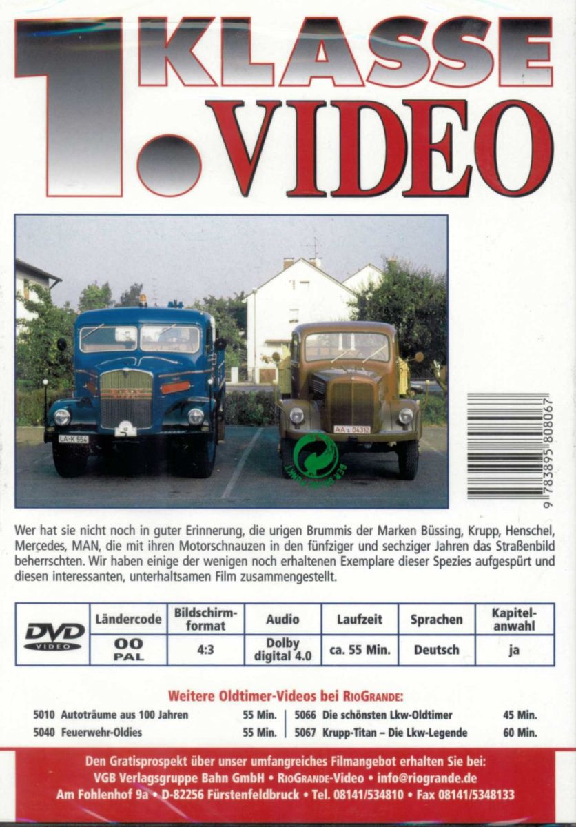 VGB 5001 - DVD - Brummi-Stars von gestern