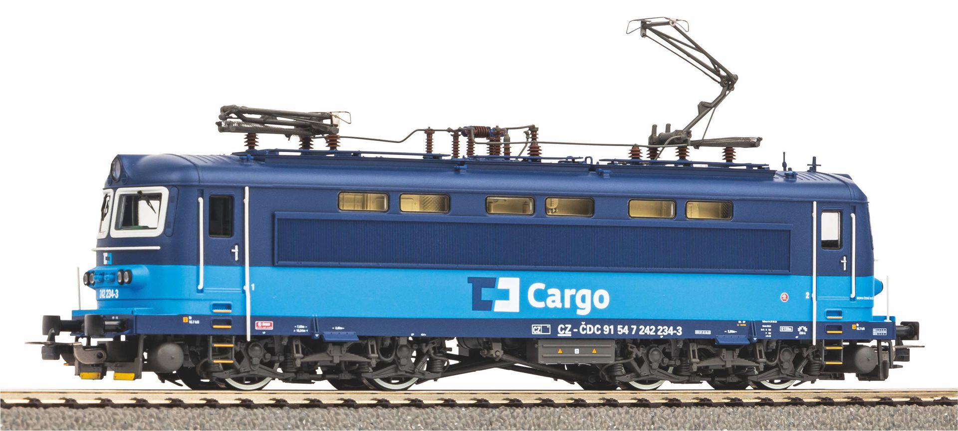 Piko 97405 - E-Lok Rh 242, CD-Cargo, Ep.VI, DC-Sound