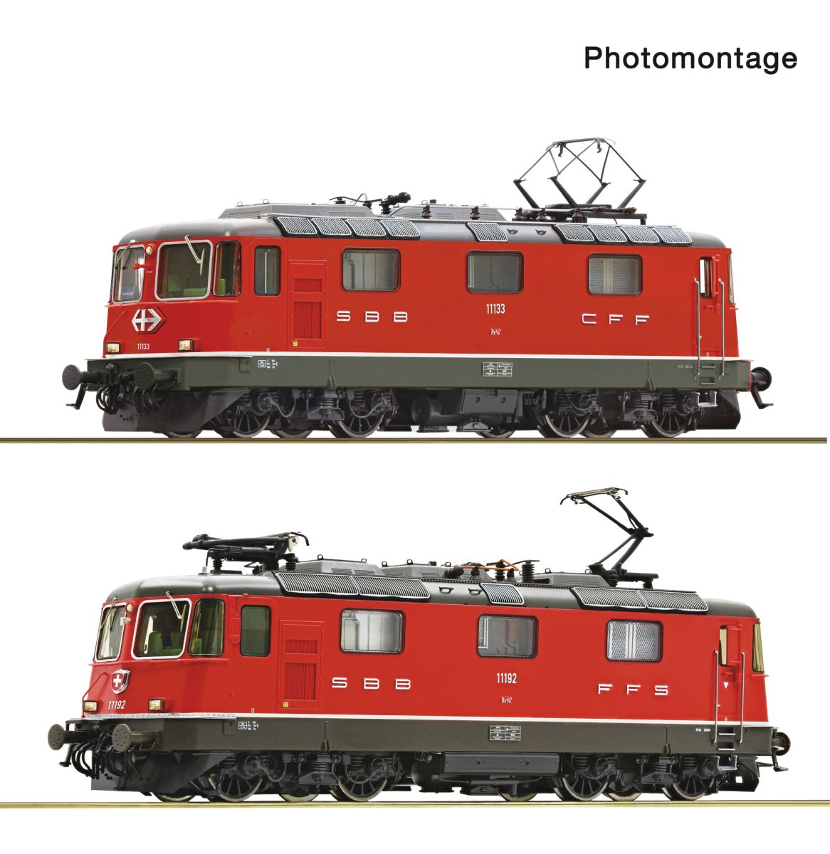 Roco 7500127 - 2er Set E-Lok Re 4/4 II 11133 und Re 4/4 II 11192, SBB, Ep.V-VI