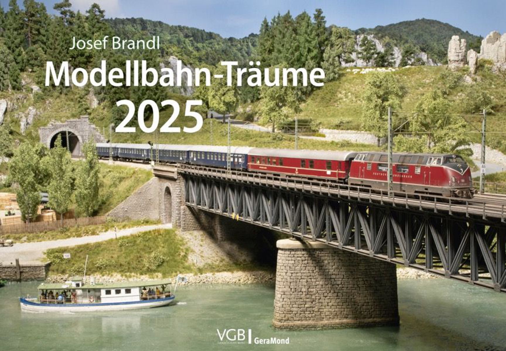 VGB 20802051 Kalender Modellbahnträume 2025