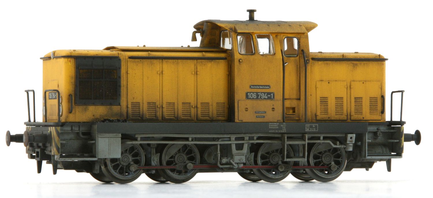 Saxonia 87040 - Diesellok 106 794-1, DR, Ep.IV, gealtert