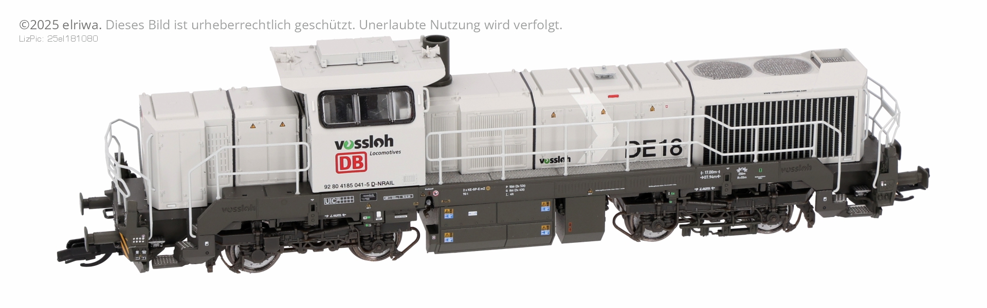 Arnold HN9058 - Diesellok DE 18, DBAG-NorthRail, Ep.VI