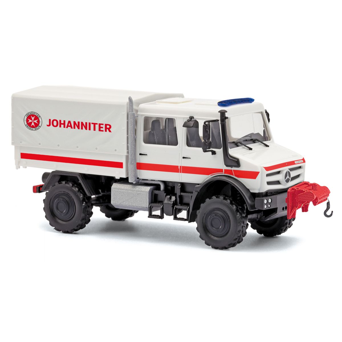 Busch 51084 - Mercedes-Benz Unimog U 5023 Johanniter, Bj. 2013
