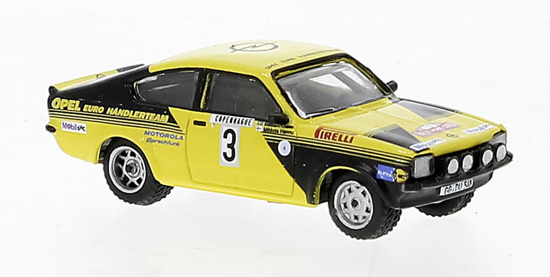 Brekina 20403 - Opel Kadett C GT/E6, Rallye Monte Carlo, 3, 1976
