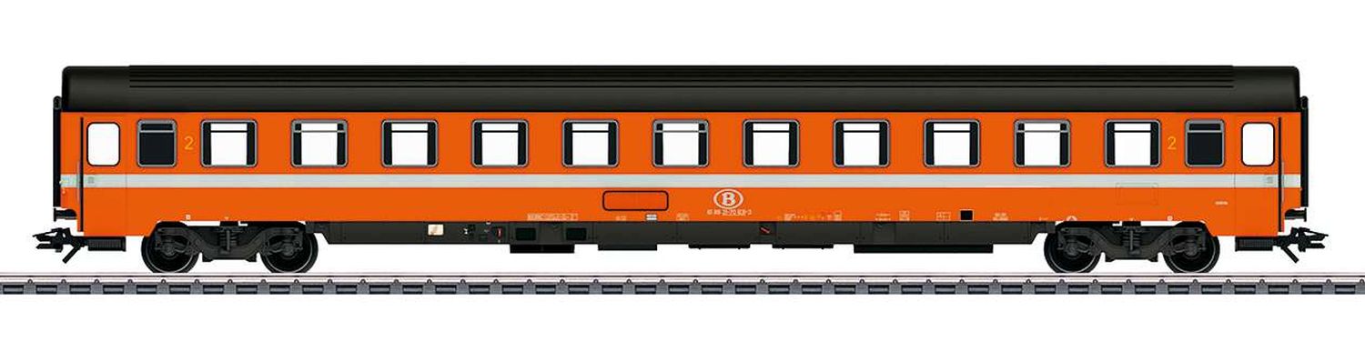 Märklin 43521 - Reisezugwagen BI6 2. Klasse, SNCB, Ep.IV