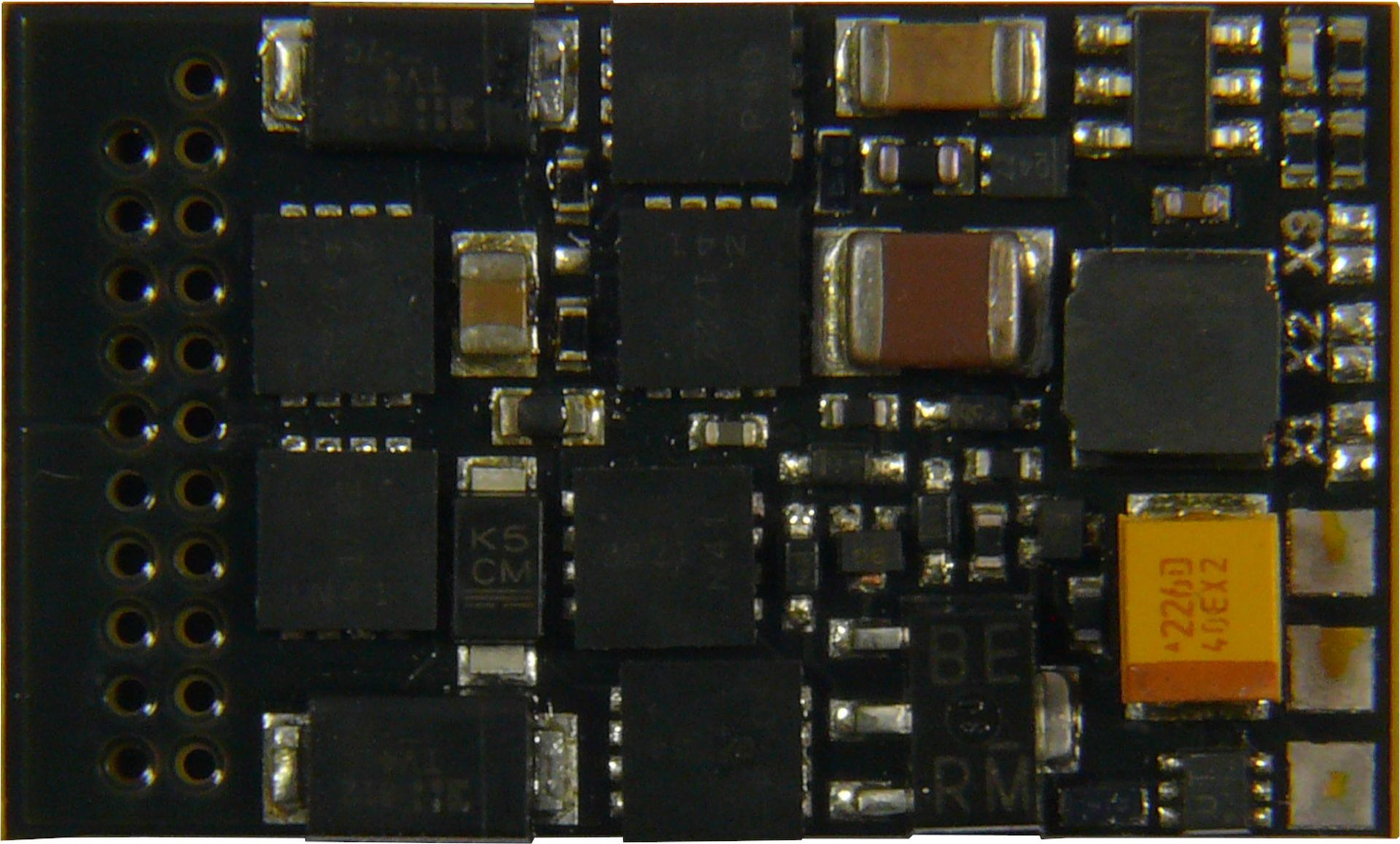 Zimo MX676VD - Funktionsdecoder, 26x15x3,5mm, 1,8 A, 9 offene Kabelenden