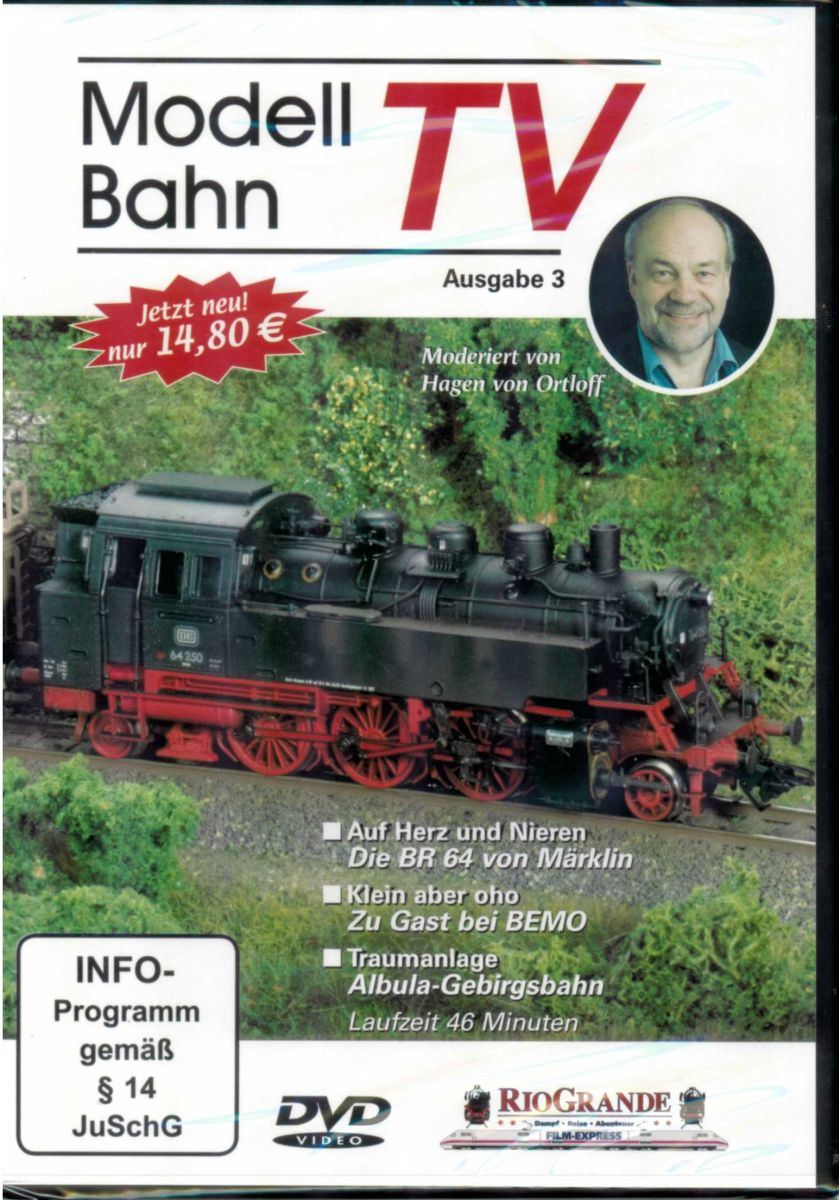 VGB 7503 - DVD - Modellbahn TV - Ausgabe 3