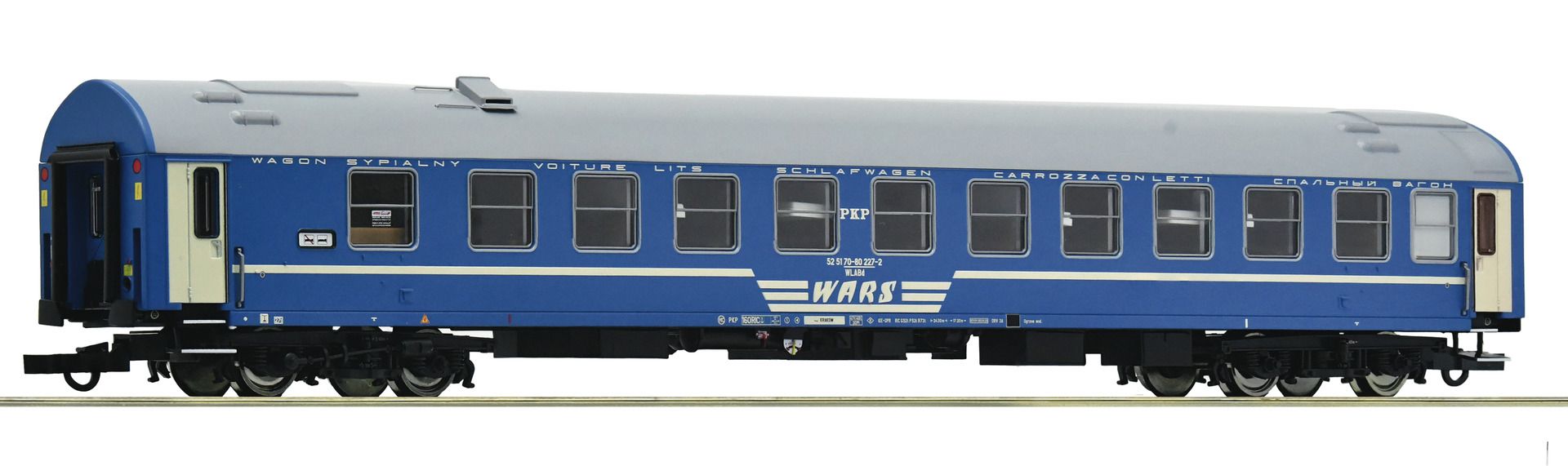 Roco 6200062 - Schlafwagen WLABd 'WARS', PKP, Ep.V