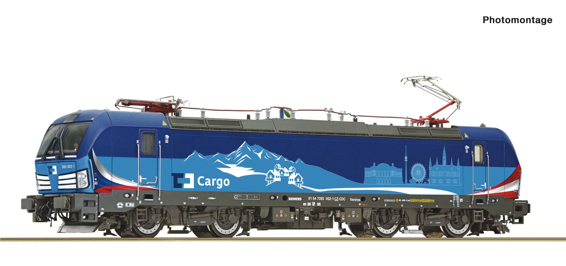 Roco 7510113 - E-Lok 393 002-1, CD-Cargo, Ep.VI, DC-Sound