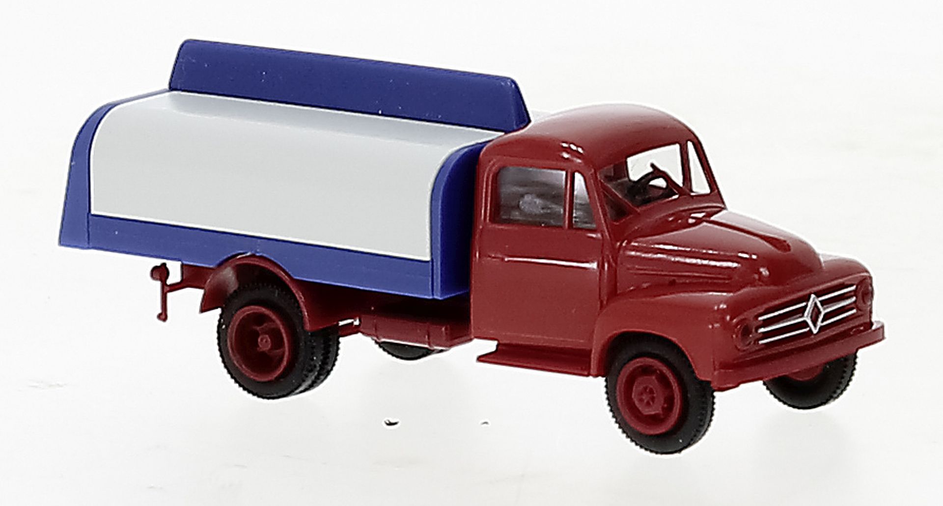 Brekina 38035 - Borgward B 1500 Getränkeaufbau rot, blau, 1954