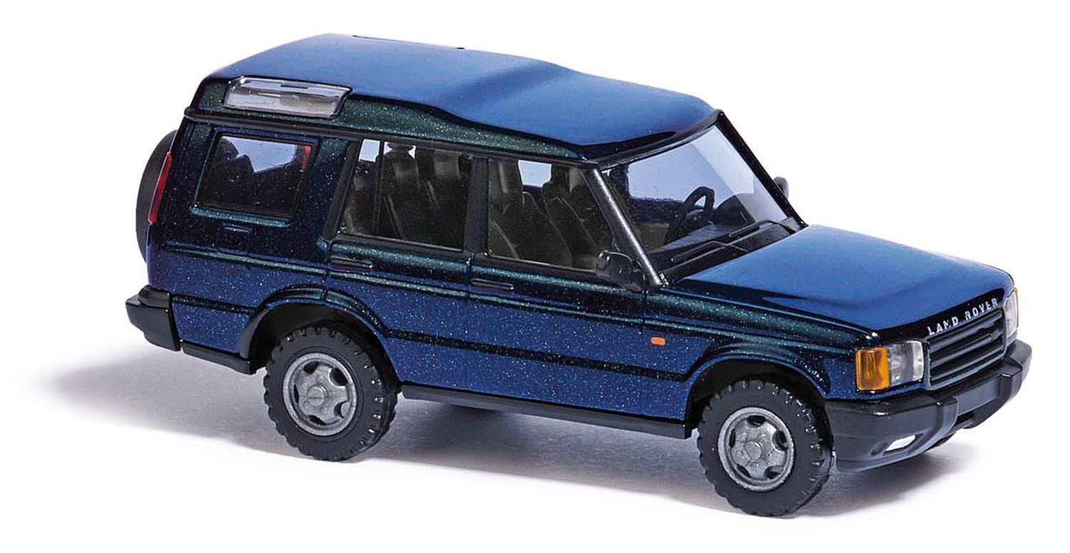 Busch 51930 - Land Rover Discovery, Metallica, blau