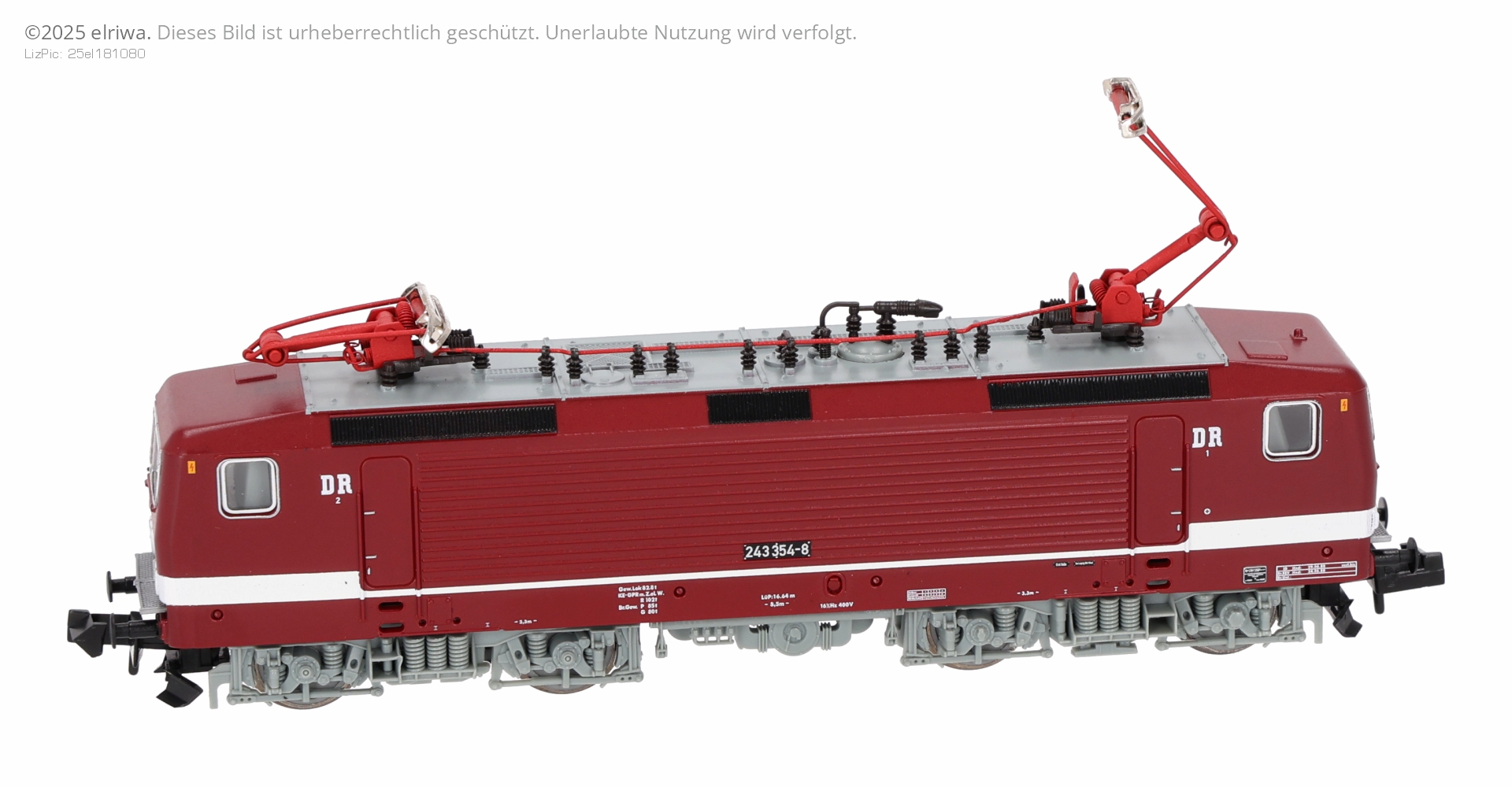 Fleischmann 7560015 - E-Lok 243 354-8, DR, Ep.IV