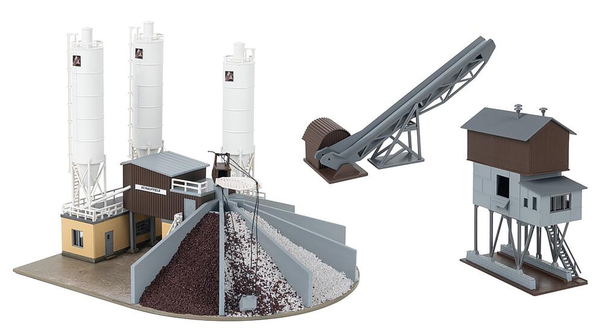 Faller 222228 - Betonmischwerk mit Kies-Verladesilo