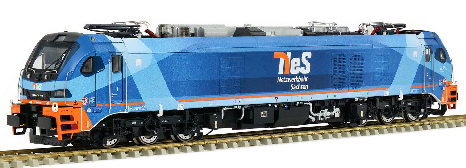 Sudexpress S1592480 - Stadler Dual-Mode Lok 159 248-4, Netzwerkbahn Sachsen, Ep.VI, DC-Sound