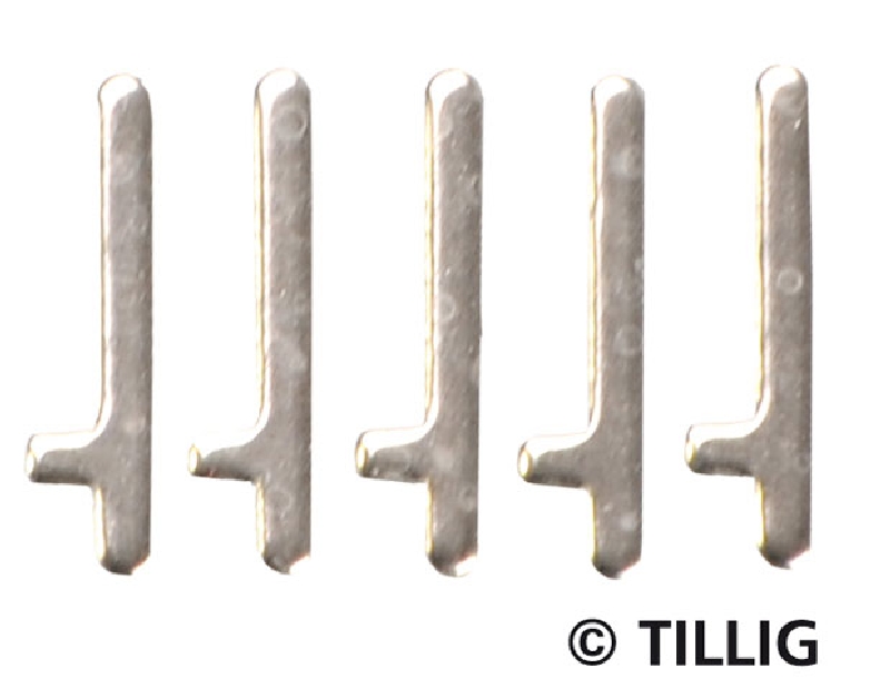Tillig 87971 - Schienenverbinder kurz, 10 Stück