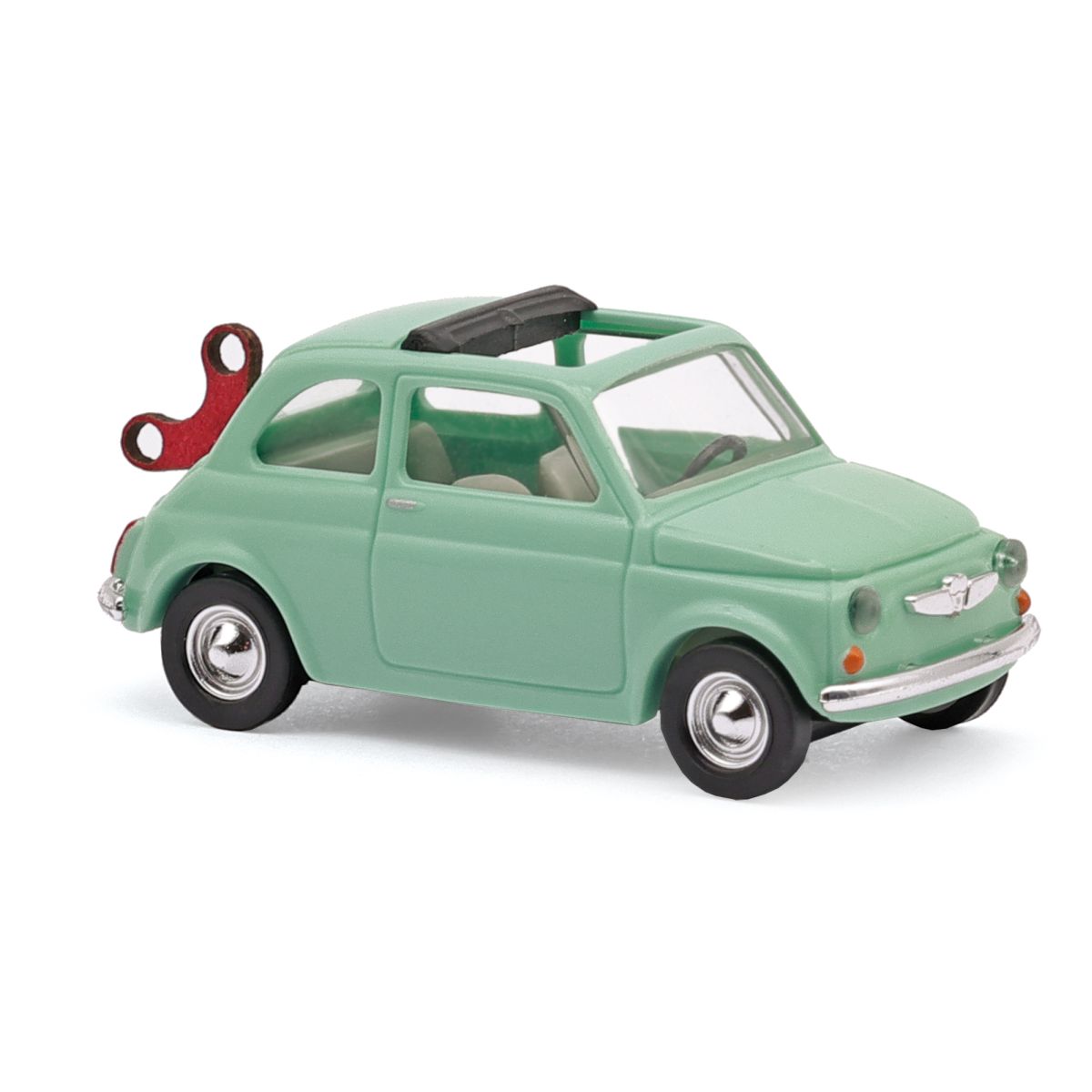 Busch 48736 - Fiat 500 8 mit Aufziehschlüssel, Bj. 1965