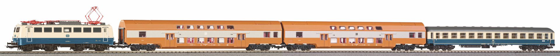 Piko 58148 - Zugset 'TOFT 2024' mit BR 140 und Personenzug, DB, DR, Ep.IV, AC-Sound