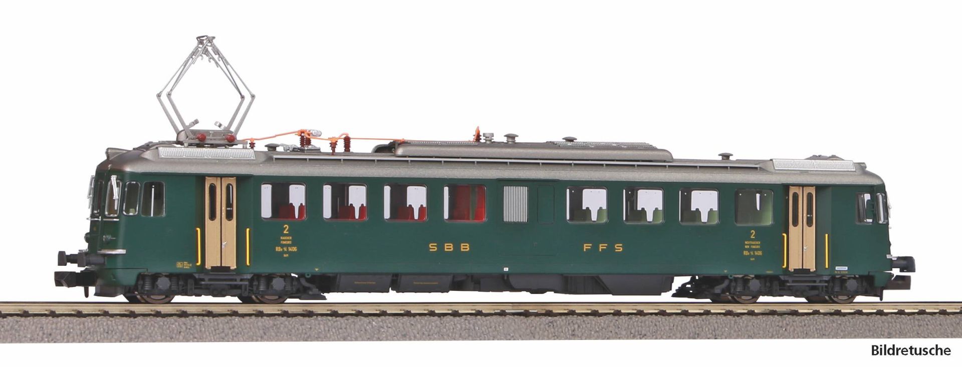Piko 94153 - Triebwagen RBe 4/4 1406 Prototyp, SBB, Ep.IV, DC-Sound