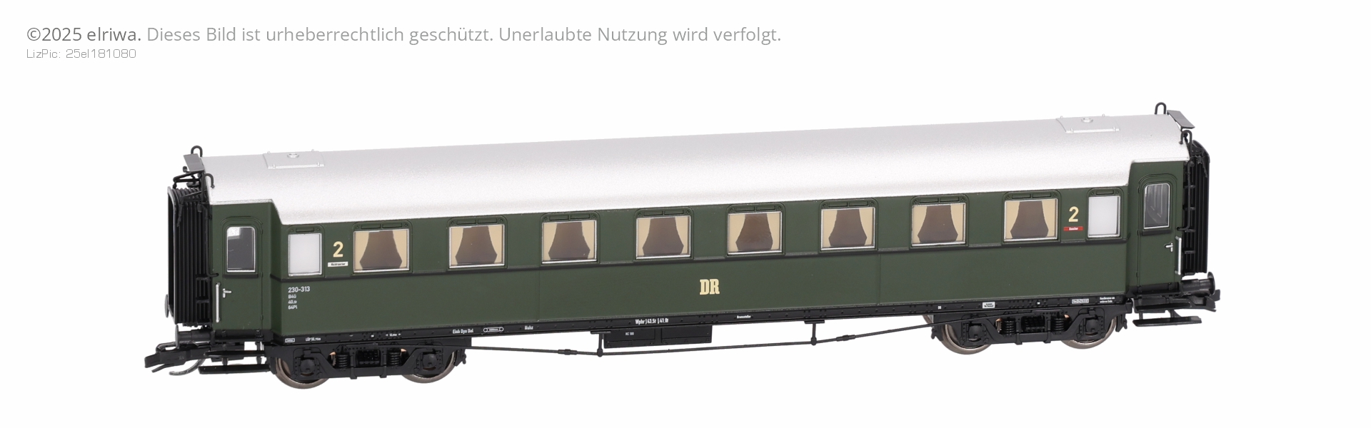 Saxonia 120181 - 2er Set Personenwagen C4üSa07, DR, Ep.III Saxonia 120181 - 2er Set Personenwagen C4üSa07, DR, Ep.III