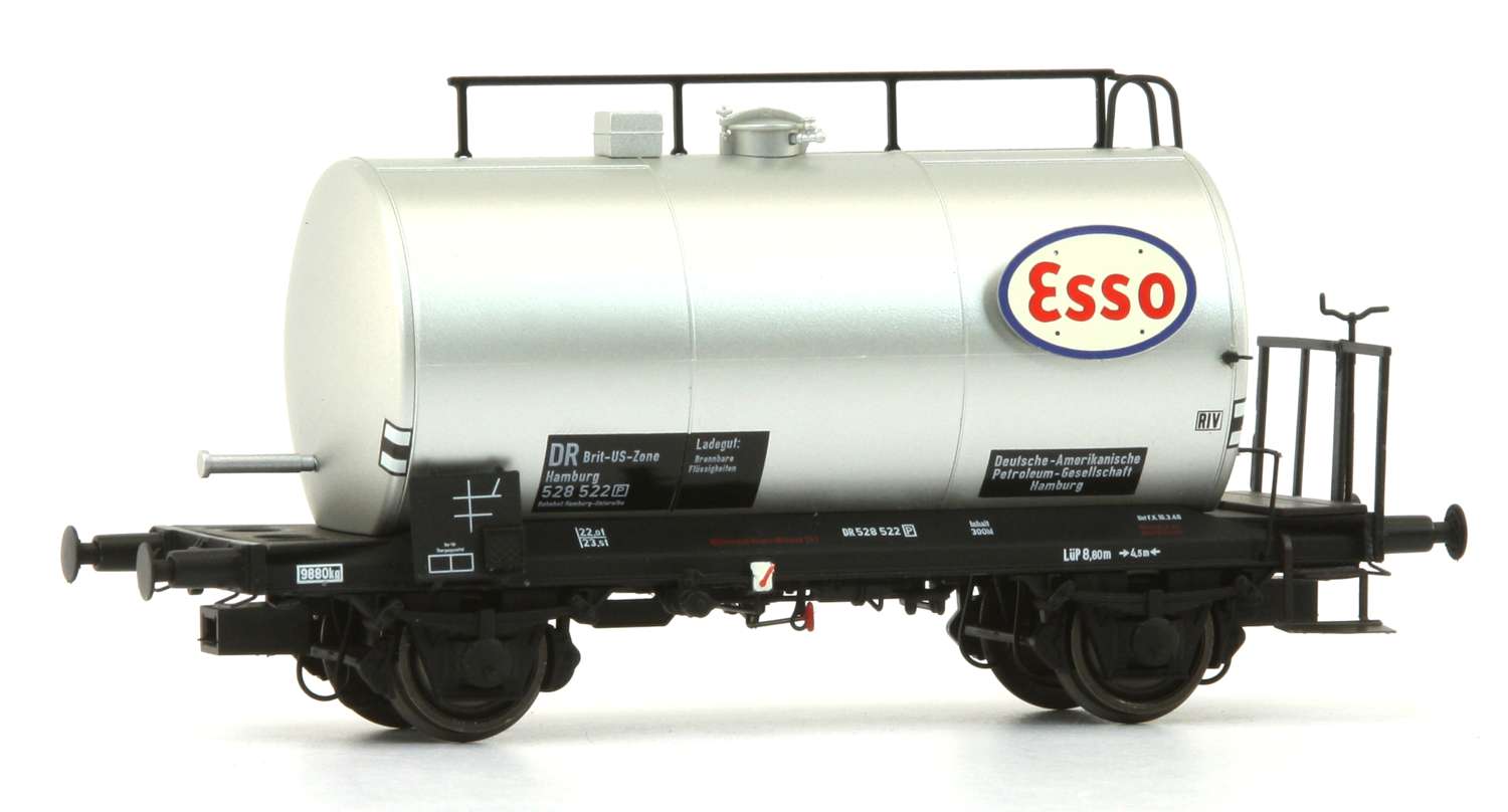 Exact-Train EX20614 - Kesselwagen Ba. Uerdingen, DR Brit.-US Zone, Ep.III 'ESSO'