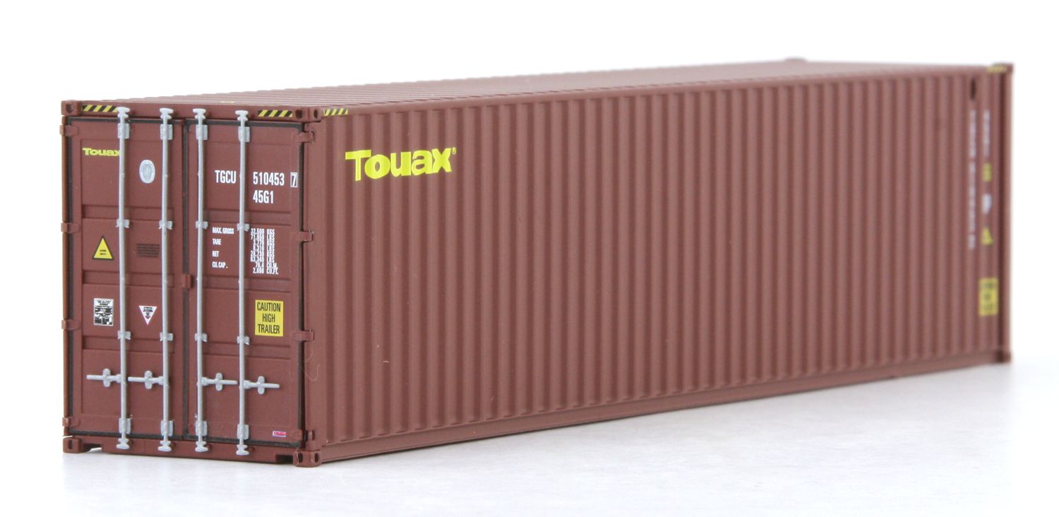 PT-Trains 840021 - Container 40' 'TOURAX', TGCU5104537